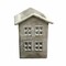 Decorative Grey Cement House Planter for Succulents Tabletop Garden Decor